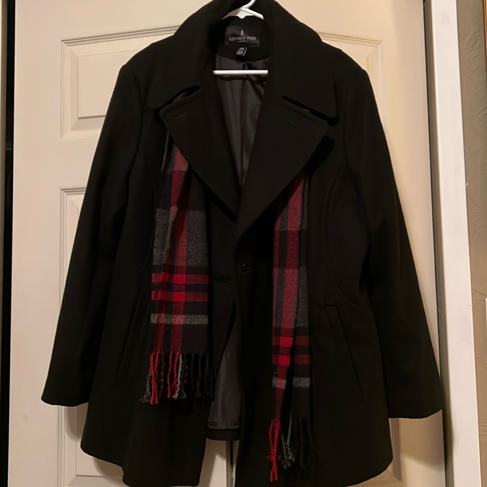 London Fog Wool Coat XL